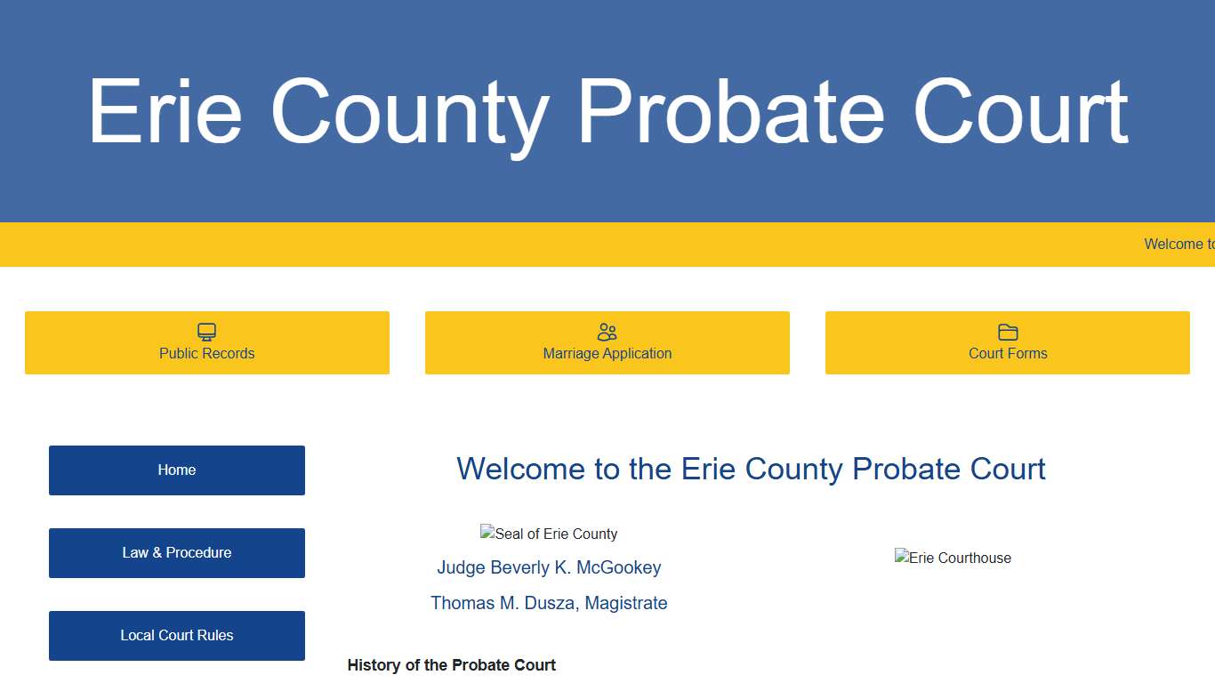 Erie Probate Court