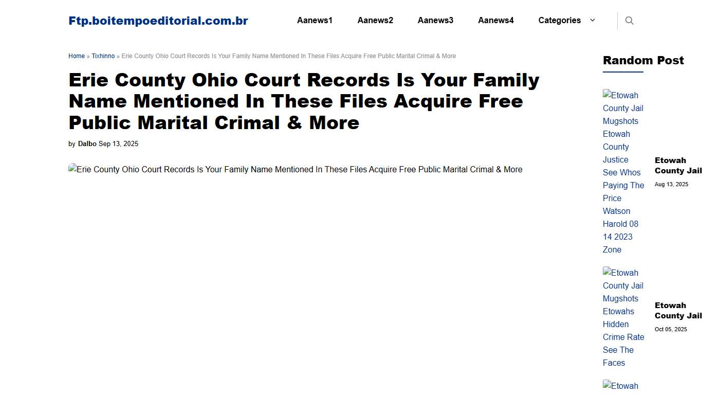 Erie County Ohio Court Records Is Your Family Name Mentioned In These Files Acquire Free Public Marital Crimal & More