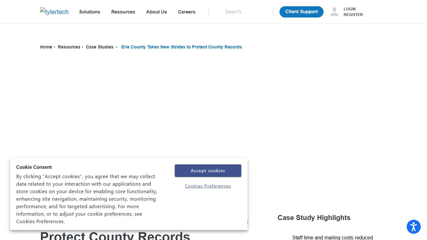 Erie County Takes New Strides to Protect County Records