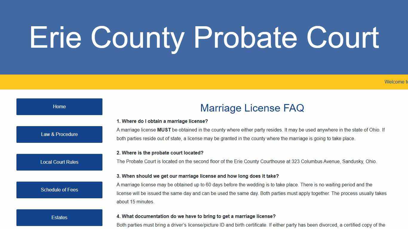 Erie Probate Court